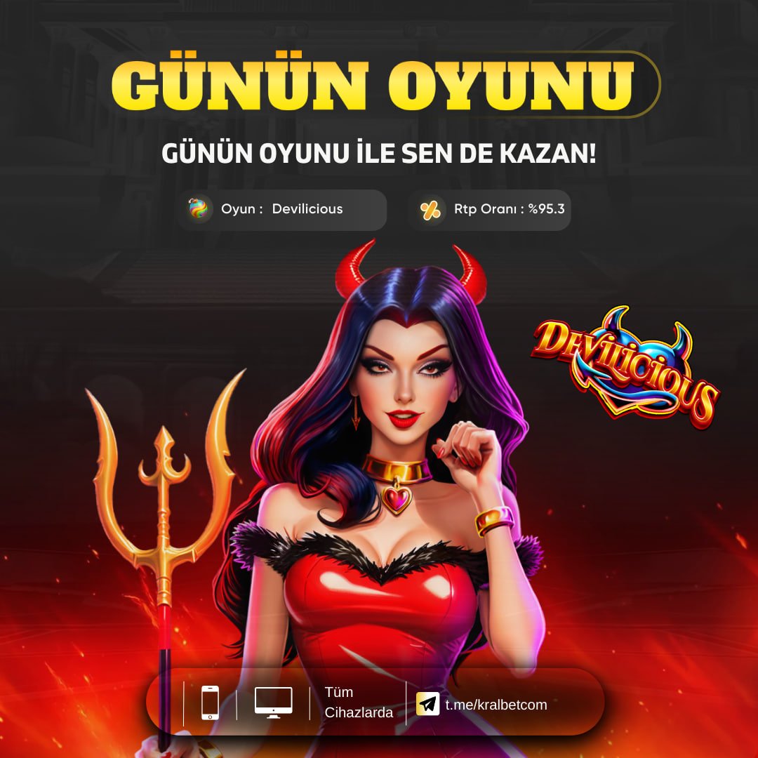 Kralbet_Turkey's tweet image. Günün Slot'u Devilicious ile kazanmanın keyfini çıkar! 👿

👑 Kralbet'te Pragmatic Play Devilicious gizemli dünyası ve şeytani kazançlarıyla seni bekliyor! Büyük ödülleri keşfet, cehennem çarkını çevir ve zenginliğe ulaş! 🎰 🔥

#Devilicious #Kralbet #Kralbetgiriş