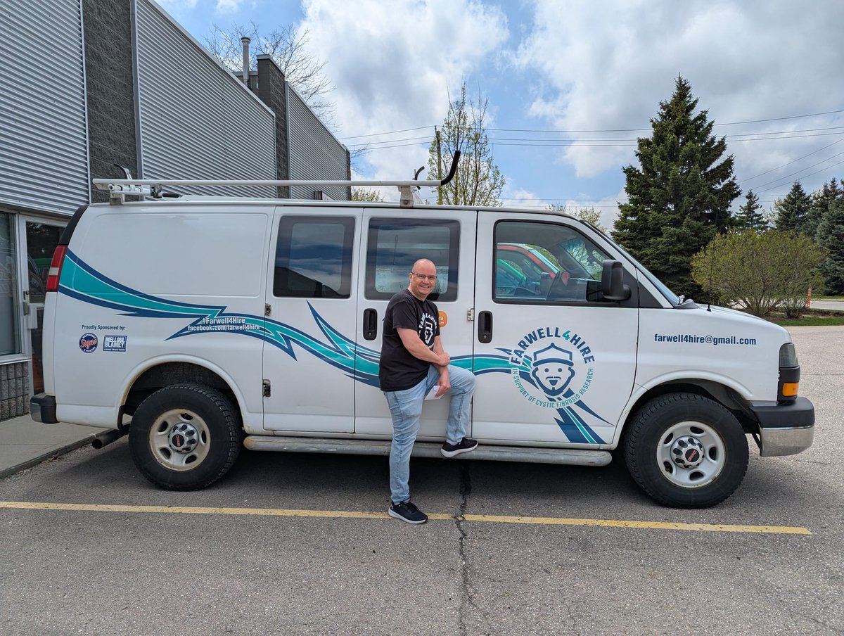 Melloul-Blamey Construction (@melloul_blamey) on Twitter photo We’re proud to support <a href="/farwell_WR/">Mike Farwell</a> with a new #Farwell4Hire van as he hits the road this Month—doing odd jobs to fund CF research. Help reach $1.5M raised! 💪
🎟 Buy a 50/50 ticket: cf5050.ca
#CureCF #DriveFor1point5 #WaterlooRegion #SupportLocal We’re proud to support <a href="/farwell_WR/">Mike Farwell</a> with a new #Farwell4Hire van as he hits the road this Month—doing odd jobs to fund CF research. Help reach $1.5M raised! 💪
🎟 Buy a 50/50 ticket: cf5050.ca
#CureCF #DriveFor1point5 #WaterlooRegion #SupportLocal