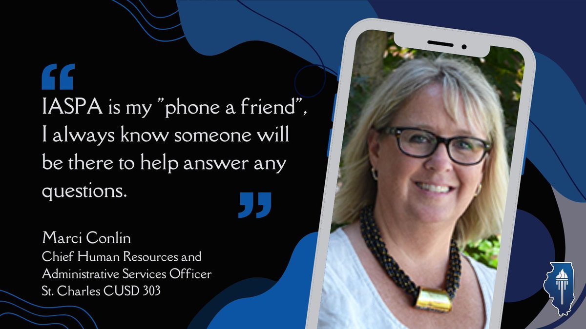 🌟 Meet Marci Conlin, Chief HR &amp; Admin Services Officer at St. Charles CUSD 303! 🌟 Originally from Flint, MI, Marci enjoys lake time with family when not leading IASPA's Professional Development Committee. Follow her journey: <a href="/MarciConlin/">Marci</a> #FollowMeFriday #ILHRLeaders