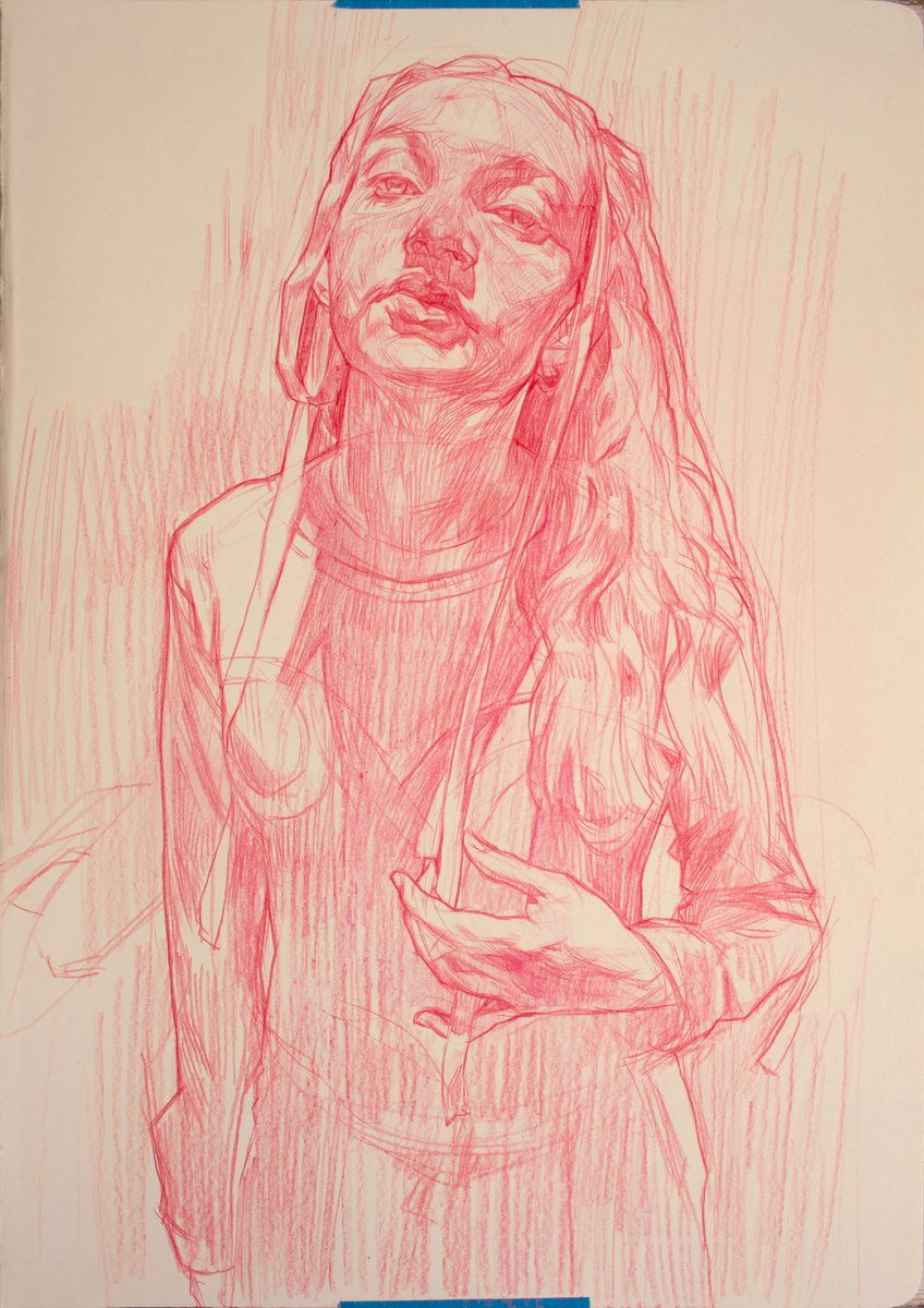 OurPaintedLives's tweet image. Underdrawing