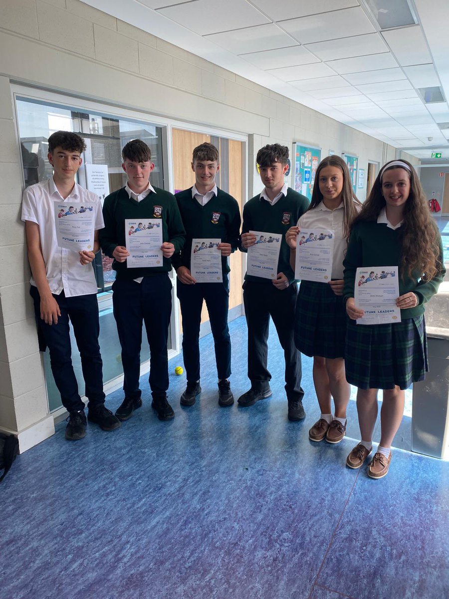 Borrisokane CC (@borrisokanecc) on Twitter photo Some of the first students to complete the TY <a href="/gaafutureleader/">Future Leaders</a> programme.Well done on the leadership you have shown throughout the year. 👏👏👏 Some of the first students to complete the TY <a href="/gaafutureleader/">Future Leaders</a> programme.Well done on the leadership you have shown throughout the year. 👏👏👏