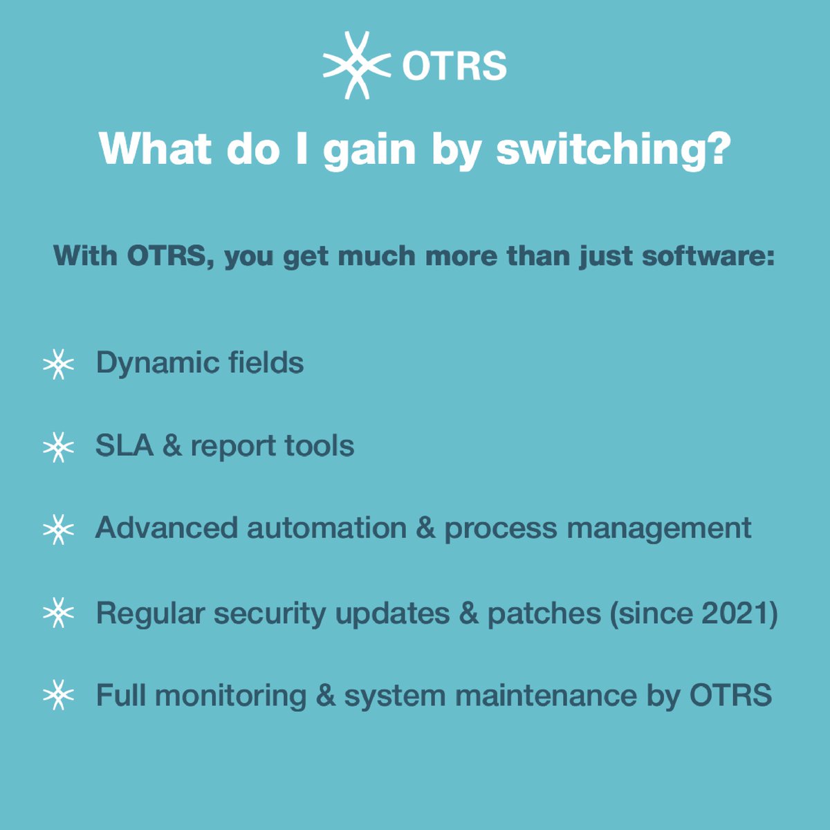 Still using #OTRSCommunityEdition? It might be time to rethink. 

Discover how easy it is to migrate to the managed OTRS version, with full data transfer, integration support, advanced features, and regular security updates.
 
otrs.com/blog/otrs-comm…
#ITSM