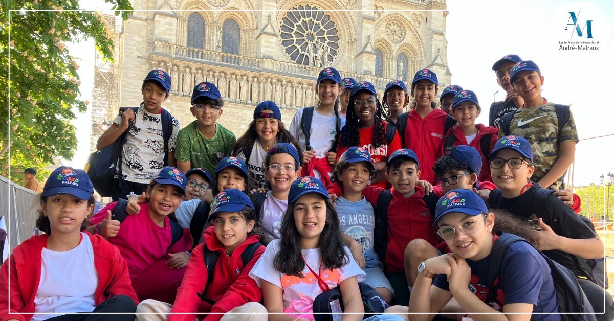 ✈️ 𝗩𝗼𝘆𝗮𝗴𝗲 𝘀𝗰𝗼𝗹𝗮𝗶𝗿𝗲 𝗮̀ 𝗣𝗮𝗿𝗶𝘀🗼

Durant les vacances scolaires, 24 élèves de CM2 ont vécu une expérience culturelle exceptionnelle lors d'un voyage scolaire à Paris 🇫🇷. 
Retour en photos 📸 et en vidéo ici : youtube.com/watch?v=iTCMXR… 🎥 
<a href="/mlfmonde/">Réseau mlfmonde</a> <a href="/lfimalrauxrabat/">Lycée français international André-Malraux</a>