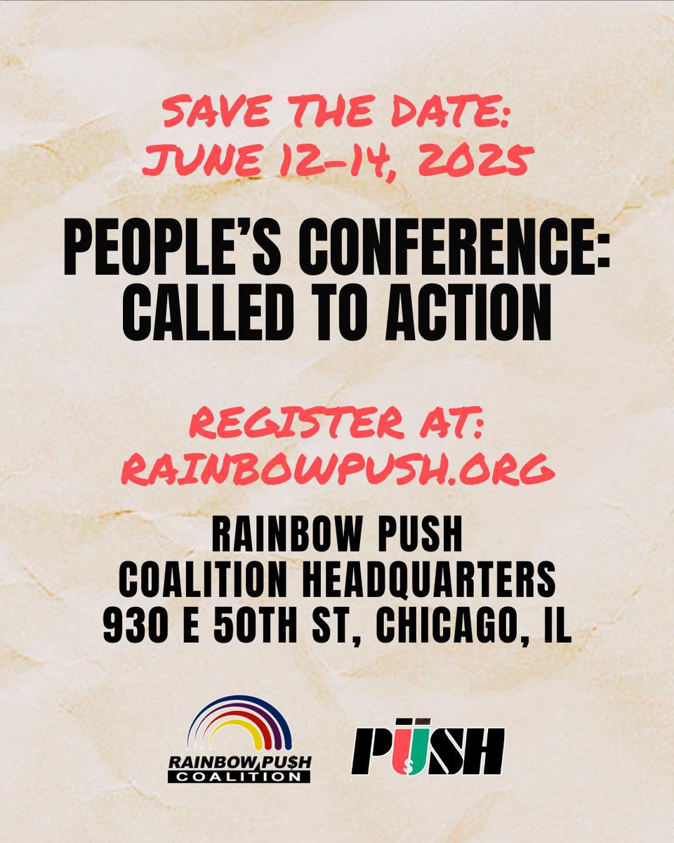 Please save the date and share with your Network.