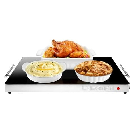emmadeals's tweet image. Keep your food warm and ready to serve with the Chefman Electric Warming Tray! Perfect for parties and gatherings.

home.woot.com/offers/chefman…

Price: $39.99 (50% off)

#woot #chefman #warmingtray #kitchengadgets #ad