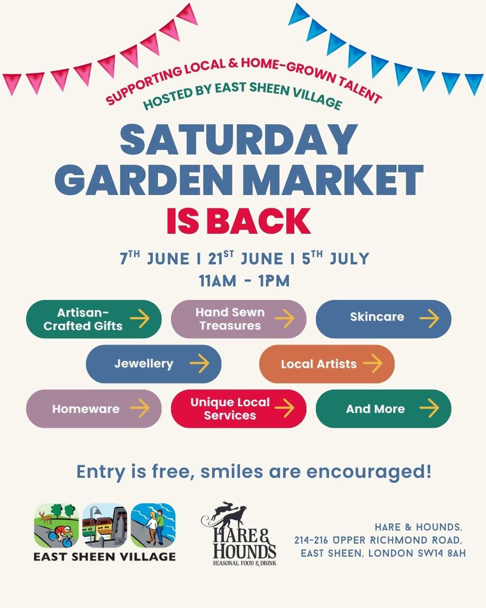 This is more than a market, it’s a celebration of mumpreneurs, work-from-home creatives, and independent dream-chasers who deserve your support.
Bring your family, your friends and your weekend wanderlust. Enjoy coffee, lunch and a feel-good, garden-market buzz...
