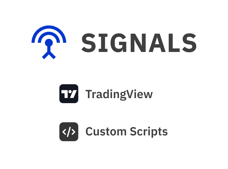 ⚡️⚡️NEW FEATURE⚡️⚡️ 

SIGNALS 📡
The powerful, new SIGNALS feature allows you to pass ENTRY and EXIT signals from external sources like TRADINGVIEW or any other Custom signal source like a third-party software or personally coded algos.  

Documentation: quantiply.tech/documentation/…