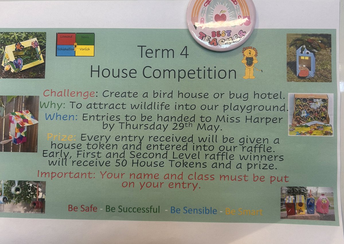 Mrs Burt & Room 10 (@missgehrmann) on Twitter photo Please see information below on this terms homework challenge set by <a href="/misslynnharper/">Miss Harper</a> and <a href="/LawmuirPSEco/">Lawmuir Eco πβ€οΈπ³</a>
π¦π π <a href="/LawmuirPS/">Lawmuir PS</a> Please see information below on this terms homework challenge set by <a href="/misslynnharper/">Miss Harper</a> and <a href="/LawmuirPSEco/">Lawmuir Eco πβ€οΈπ³</a>
π¦π π <a href="/LawmuirPS/">Lawmuir PS</a>