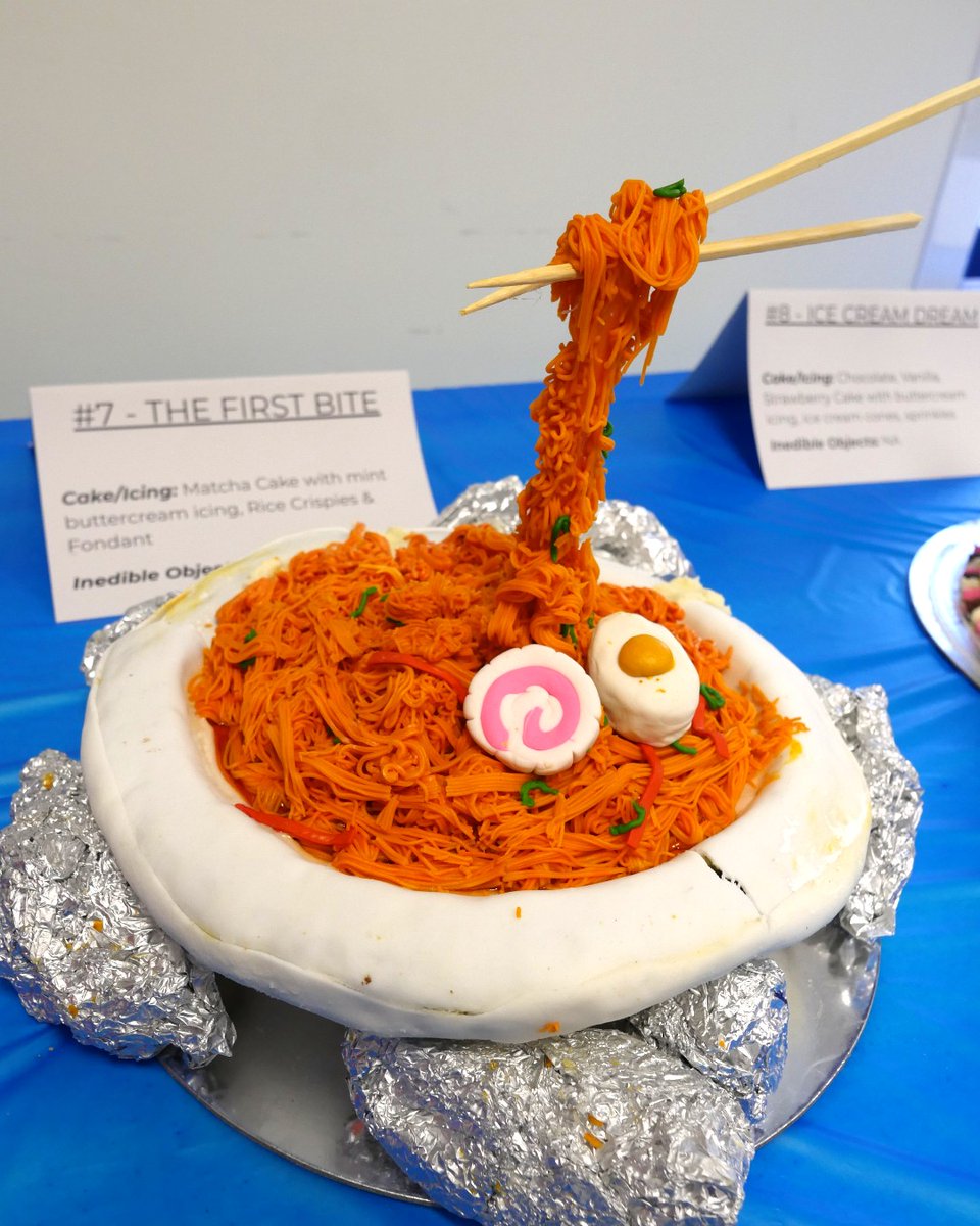 🎂 It’s Cake Wars time at FHS! Culinary students are competing for Best Decorated, Most Creative, &amp; Favorite Overall.

Teachers—vote in the lounge by 10AM, then grab a slice! 🍰
This year’s votes are based on design only!
