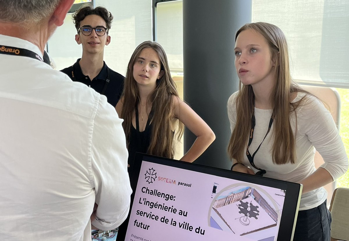 Sébastien Audra (@sebaudra) on Twitter photo 📢 Les Olympiades de Sciences de l’Ingénieur se déroulent à Balma, accueillies par <a href="/OrangeOccitanie/">Orange Occitanie</a> !
🌟 Cet événement motive les lycéens à innover et à relever des défis technologiques. En équipe, ils imaginent des solutions pour l'industrie de demain. #Innovation #RSE 📢 Les Olympiades de Sciences de l’Ingénieur se déroulent à Balma, accueillies par <a href="/OrangeOccitanie/">Orange Occitanie</a> !
🌟 Cet événement motive les lycéens à innover et à relever des défis technologiques. En équipe, ils imaginent des solutions pour l'industrie de demain. #Innovation #RSE