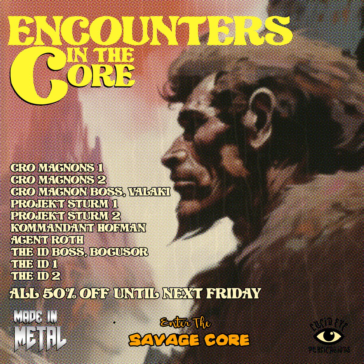 New Friday Promo - a mix of Savage Core! Have a fab weekend.
50% off until next Friday.
lucideyepublications.com/sale