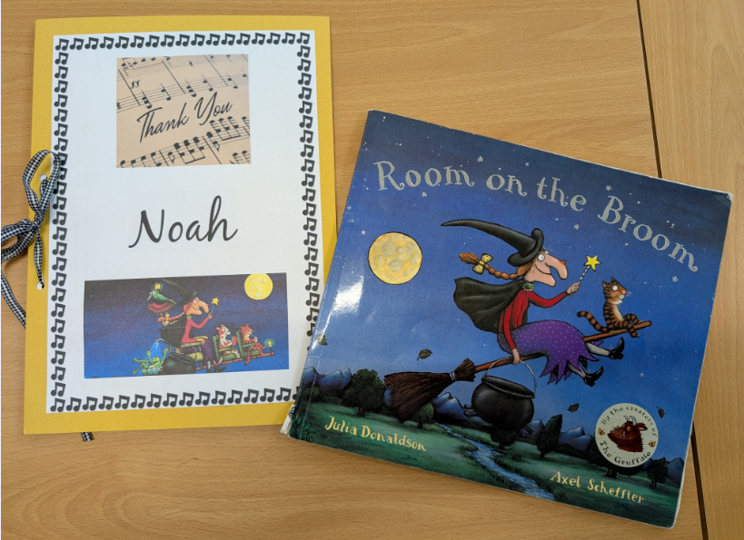Year R had an amazing treat this afternoon listening to music composed by Noah Lock to Julia Donaldson's Room on the Broom. The children said that Noah was the best composer in the world and created a card to say thank you. #JuliaDonaldson #RoomontheBroom <a href="/NoahOnTheBass/">Noah Lock</a>