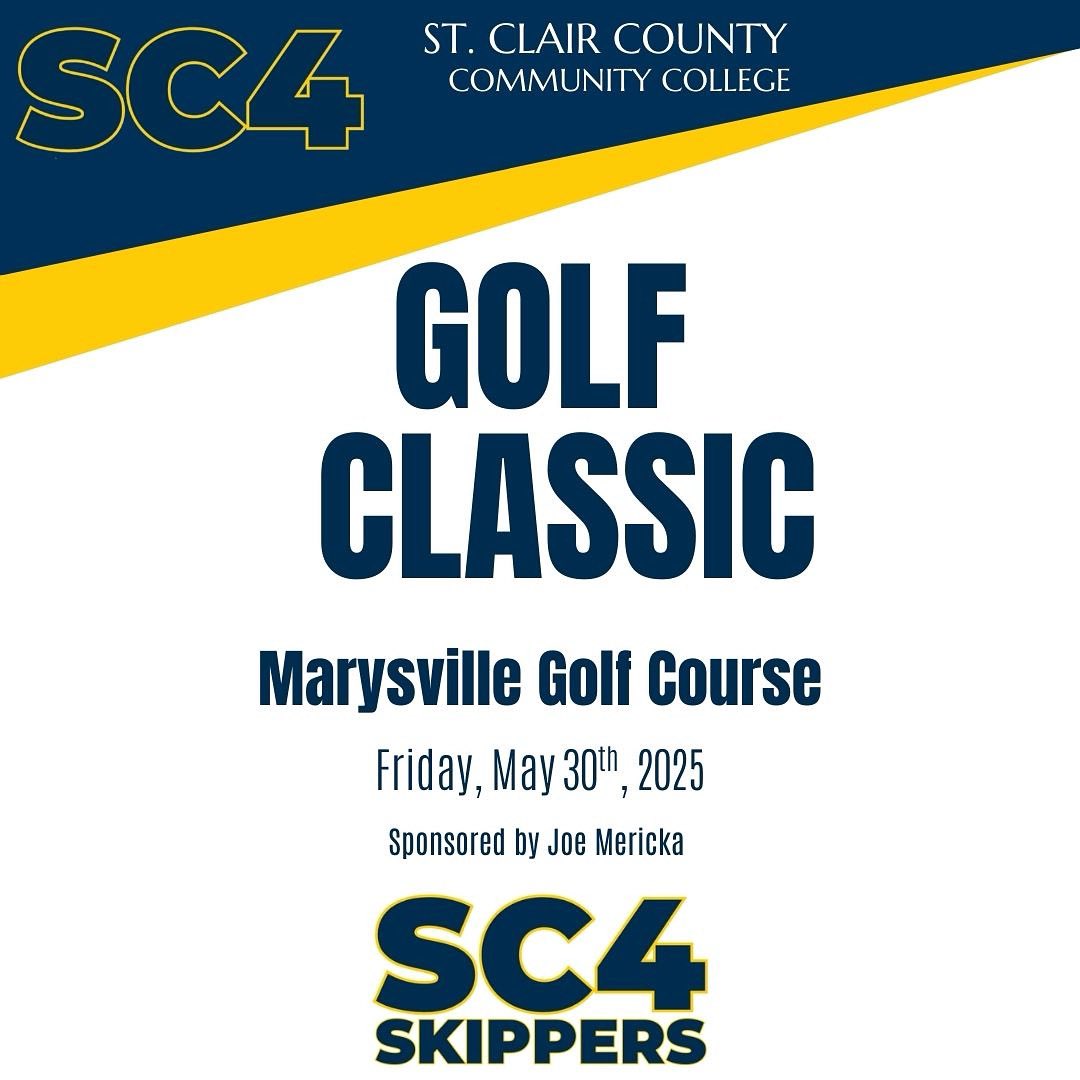The 2025 SC4 Golf Classic is just around the corner! Don’t miss out on the opportunity to support Skippers Athletics by becoming a sponsor or playing in the outing. 

Register here: stclair.nbsstore.net/golf-classic

See you on the course!⛳️🏌️‍♂️