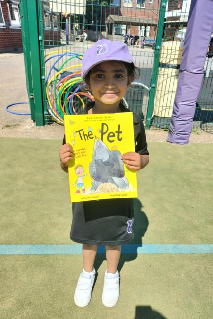 Another lovely Birthday Book added to the library! 📚🎉 #EPSInspire