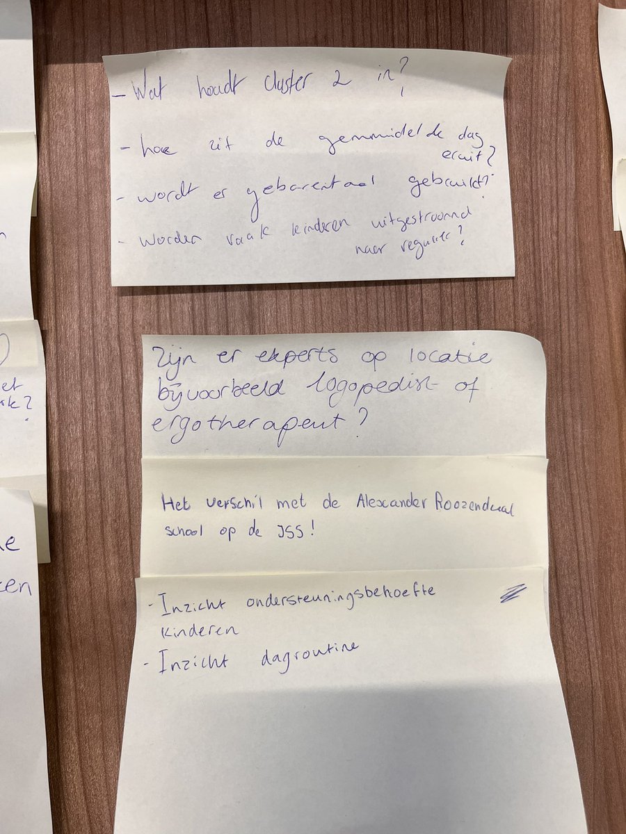 Als je als Hogeschoolstudent op mijn school voor Speciaal Onderwijs een kijkje komt nemen in de klassen, een rondleiding en informatie krijgt, wil ik wel dat je vooraf zelf even nadenkt wat je bij ons die dag vooral zou willen leren ;)