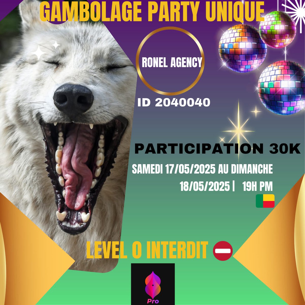 i_BoloUp's tweet photo. I bet you want more party, more fun, more excitements!🥰😎
Here it comes, 🇧🇯Ronel prepares for you, Gambolage Party Unique on May 17 and May 18~💃💃💃
Join 🛡🗡Rㄖℕe𝐋𝓛𝔢Ĺ𝑜𝔲p🐺 (2040040) Agency and enjoy your moments~
Download⏬: https://t.co/h1QLZ4DYem
#BoloUp #GAMBOL https://t.co/u0FskULvgA