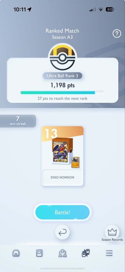 Dino Deck to Master Ball 🦖