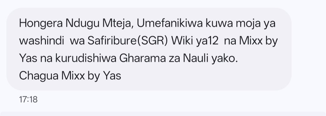 Farhan Yusuf (@faryus88) on Twitter photo Asante <a href="/YasTanzania_/">Yas Tanzania</a> for this. I didn't even know this promotion existed. Weekend made 😇❤️ Asante <a href="/YasTanzania_/">Yas Tanzania</a> for this. I didn't even know this promotion existed. Weekend made 😇❤️