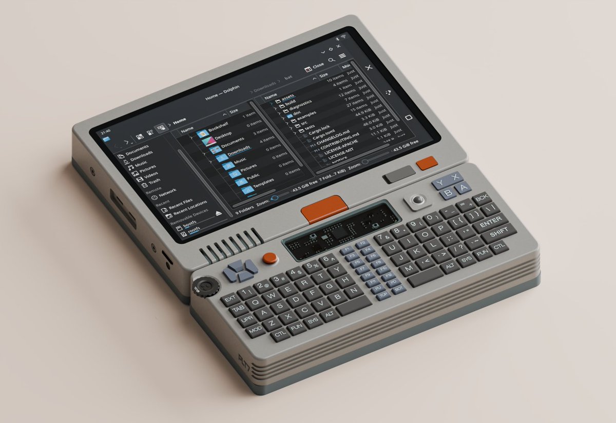 soulscircuit's tweet image. The unified keyboard/gamepad module for Pilet 7 minicomputer is now available for pre-order on Kickstarter: kickstarter.com/projects/souls…