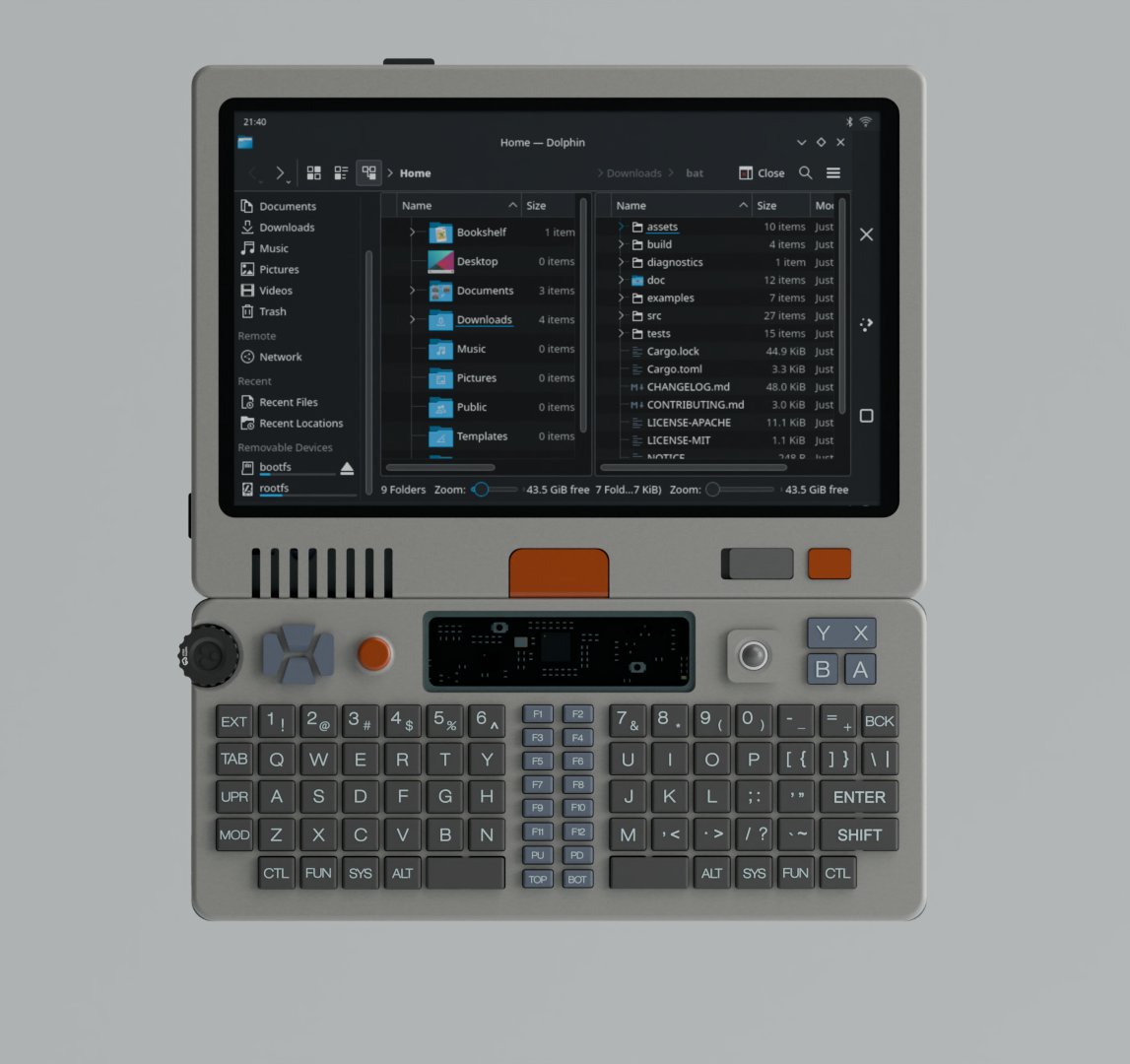 The unified keyboard/gamepad module for Pilet 7 minicomputer is now available for pre-order on Kickstarter: kickstarter.com/projects/souls…