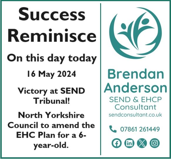 SEND & EHCP Consultant. Brendan Anderson (@sendconsultant) on Twitter photo Need help with the #SEND & #EHCP process?
💻sendconsultant.co.uk
📧 brendan.anderson@sendconsultant.co.uk
🖐Free community support: buff.ly/3ysR0LS
#senmum #sendadvocate #senparent Need help with the #SEND & #EHCP process?
💻sendconsultant.co.uk
📧 brendan.anderson@sendconsultant.co.uk
🖐Free community support: buff.ly/3ysR0LS
#senmum #sendadvocate #senparent