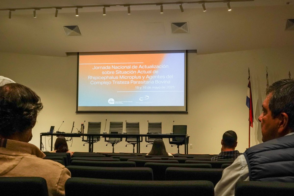 labplusuy's tweet image. 👉 Scaffold Biotech presentó en la Jornada Nacional de actualización sobre la situación actual de la garrapata, organizada por @fvetuy.