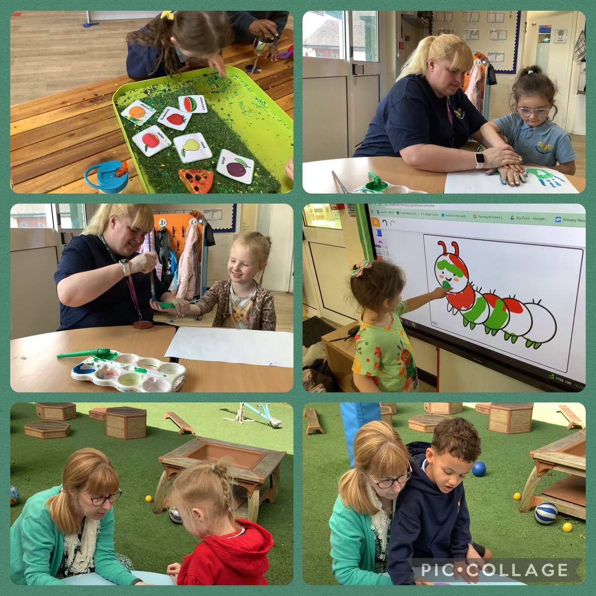 meadowbanksch's tweet photo. #MbButtercupclass our sensory story this week was’ The very hungry caterpillar.’ 🐛
We supported Green day.
Today we visited Radyr park for the first time. We had such a fun time and the children were so good, both on the bus and in the park. 💝 #wellbeing #cardiffparks https://t.co/aUHBjeeJTa