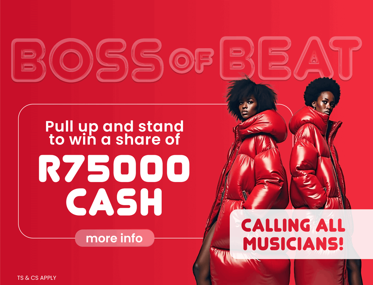 Bettabetsonline's tweet photo. Are you the next Boss of Beat? uREADY FOR THE BIG TIME? 🔥 🎶

​Rocka uMzansi and live your dream. Bettabets is looking to launch up and coming artists and giving away R75 000.

If untswempu ngeNumber, then you are our star. Go to Boss of Beat website to find out more and share this with all your musician friends - https://t.co/4nbfuFNGcE 📲 

#bettabets #bossofbeat #phikelela