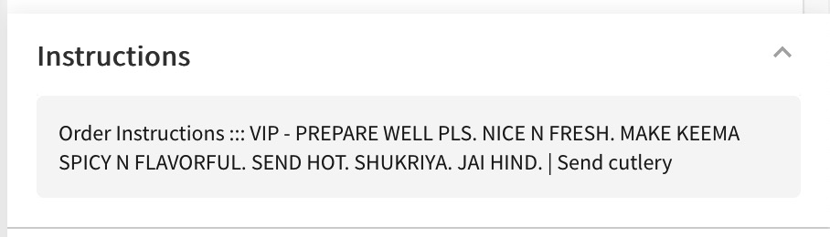TheBigGeek's tweet photo. "VIP" ka order aya hai ji, he wants us to make Fresh Keema, and dispatch it in 12 Mins - Interesting hai, but bahut achha laga ke end mein Jai Hind bhi aaya #TakdaRani #Tales #Masaledar #BTS #Stories https://t.co/aYlPRXostK