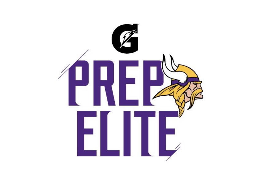 SimonVinton's tweet image. Thank you @Vikings the invite for the Gatorade Prep Elite Camp!