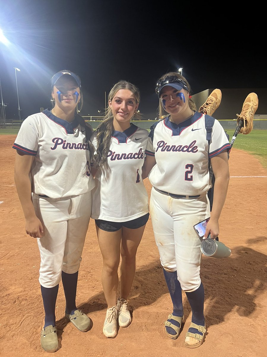 Pinnacle Softball (@pinnaclesb) on Twitter photo Tough 2–1 loss to Queen Creek in the state semifinals, our second straight Final 4 run. Our 2025 season ends, but what a journey it’s been. Thank you for the support through every high & low. Best of luck to our seniors <a href="/alexa_wilde17/">Alexa Wilde</a> <a href="/Kodi_Crabtree43/">Kodi Crabtree🥎</a> <a href="/PCrank_13/">Payton Crank</a>
<a href="/PVUSDATHLETICS/">PVUSD Athletics</a> Tough 2–1 loss to Queen Creek in the state semifinals, our second straight Final 4 run. Our 2025 season ends, but what a journey it’s been. Thank you for the support through every high & low. Best of luck to our seniors <a href="/alexa_wilde17/">Alexa Wilde</a> <a href="/Kodi_Crabtree43/">Kodi Crabtree🥎</a> <a href="/PCrank_13/">Payton Crank</a>
<a href="/PVUSDATHLETICS/">PVUSD Athletics</a>