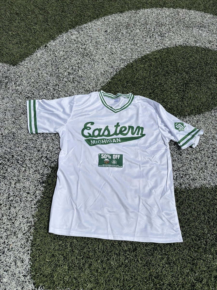 Honoring Legends!🏆🙌

🆚Kent State
🕑2 p.m.
🏟️Oestrike Stadium
📍Ypsilanti, Mich.
🏆1975 CWS 50th Anniversary Celebration!
🎟️Free admission
👕First 150 fans get a 1975 replica jersey
📺tinyurl.com/582fssmb
📈tinyurl.com/yc6dz9jr

#EMUEagles | #HTR🔨🪨