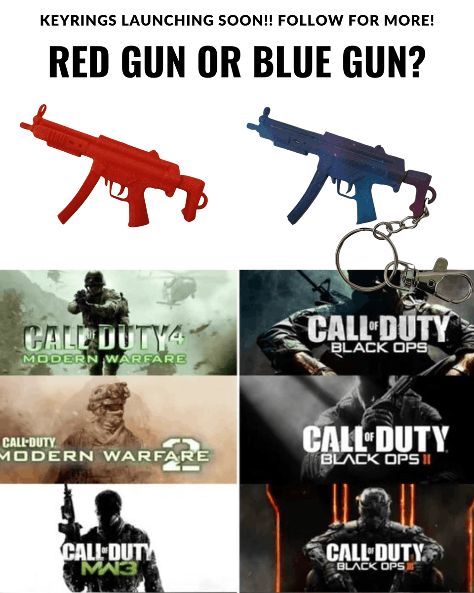 callofdesigns's tweet photo. Red Gun or Blue Gun?

#callofduty #cod #warzone #blackops #modernwarfare #gaming #gamer https://t.co/LBEo44S8qD