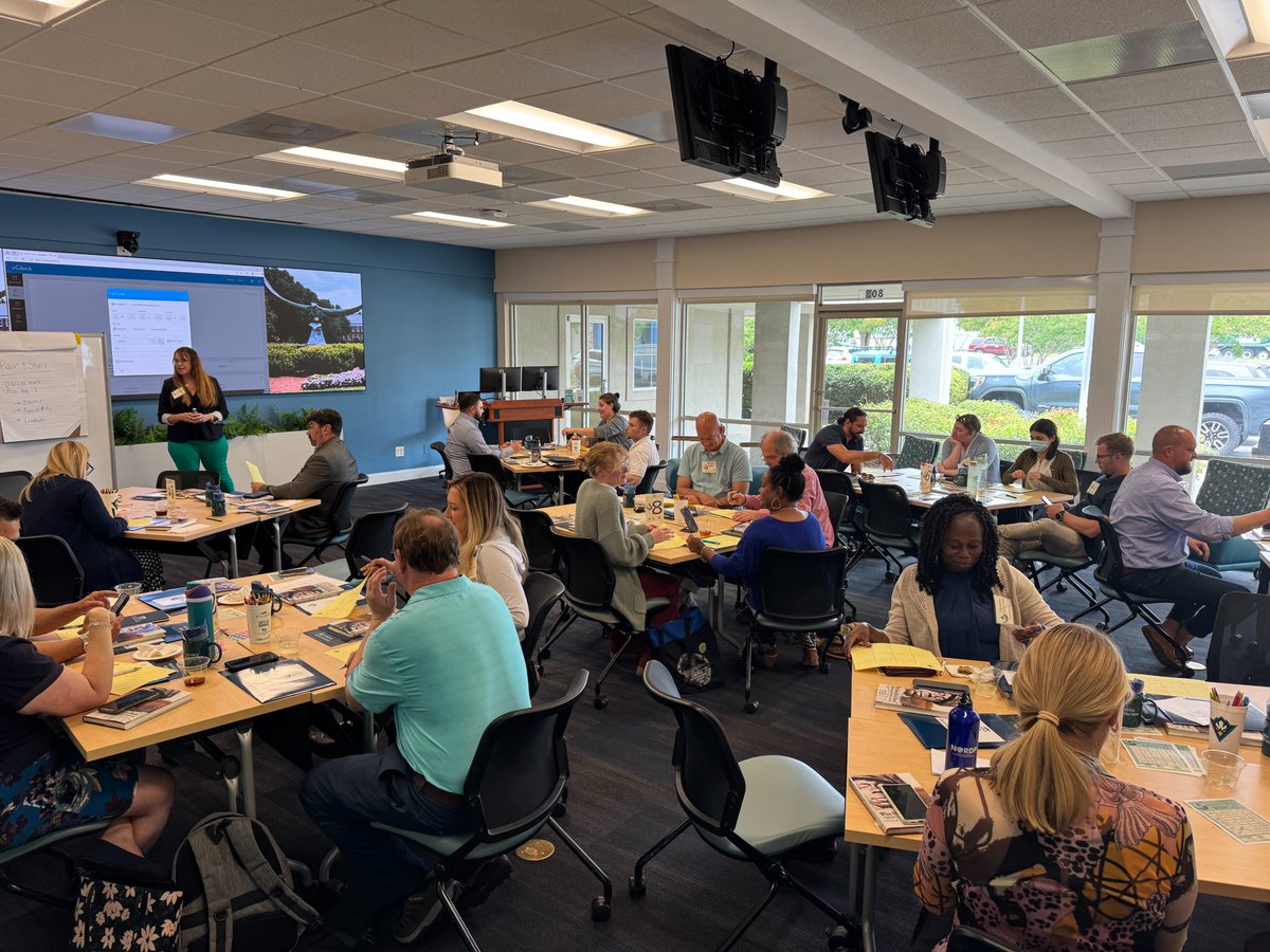 What a great 2 days at the Innovate &amp; Elevate workshop hosted by <a href="/UNCW_CIE/">UNCW Center for Innovation & Entrepreneurship</a> this week. Faculty, researchers &amp; grad students explored the entrepreneurial mindset &amp; connected through hands-on activities. This inaugural event offered an awesome space for innovation and idea sharing!