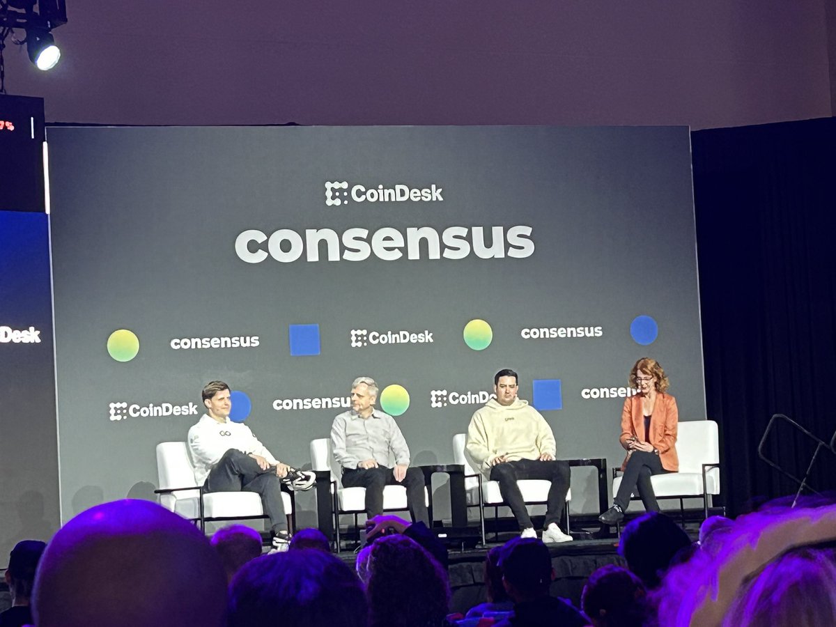 lina (@whereslina) on Twitter photo We are live with <a href="/leemonbaird/">Leemon Baird</a> <a href="/hedera/">Hedera</a> at <a href="/consensus2025/">Consensus 2025</a> in a panel on “From Memecoin Mania to Real Results: AI Agents are Growing Up” 🔥 We are live with <a href="/leemonbaird/">Leemon Baird</a> <a href="/hedera/">Hedera</a> at <a href="/consensus2025/">Consensus 2025</a> in a panel on “From Memecoin Mania to Real Results: AI Agents are Growing Up” 🔥