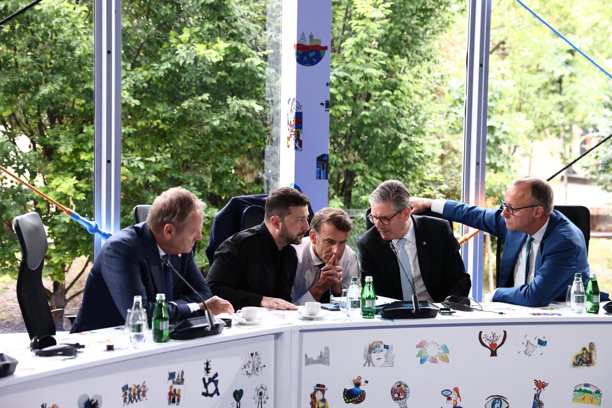 Keir Starmer (@keir_starmer) on Twitter photo If Russia is unwilling to come to the negotiating table, Putin must pay the price.
Speaking to <a href="/POTUS/">President Donald J. Trump</a>, we are closely aligning our response to Russia's unacceptable position. If Russia is unwilling to come to the negotiating table, Putin must pay the price.
Speaking to <a href="/POTUS/">President Donald J. Trump</a>, we are closely aligning our response to Russia's unacceptable position.