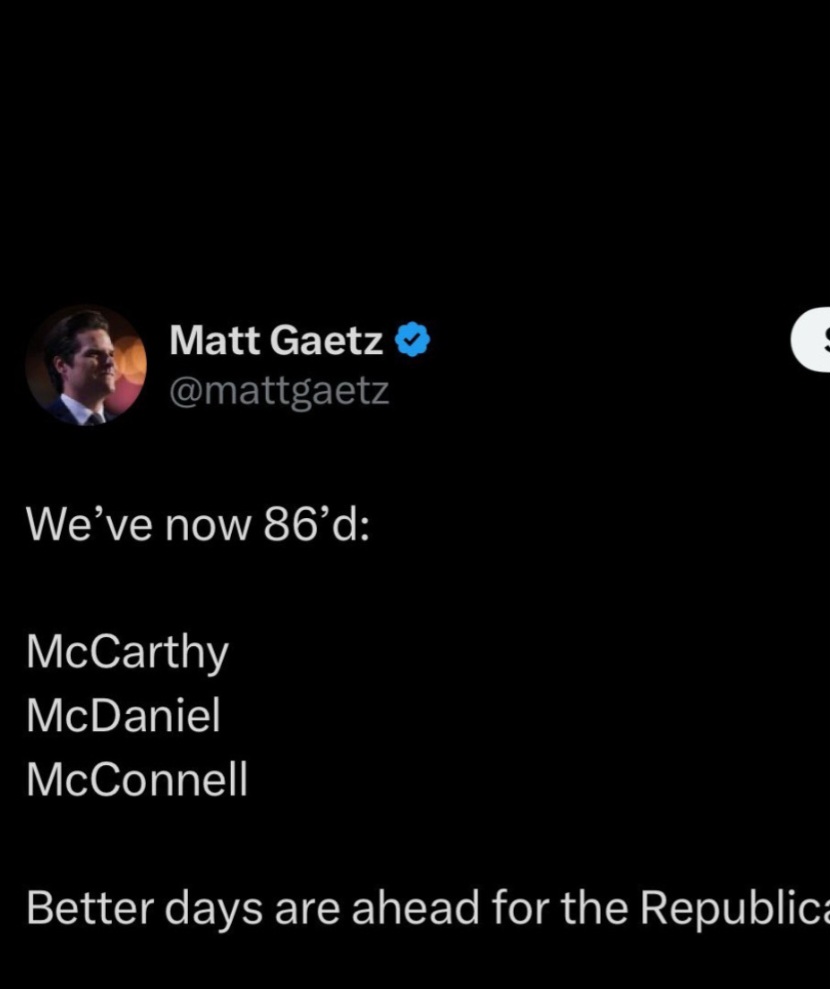 drhello1994's tweet photo. @wendyloowho72 @PpollingNumbers Matt Gaetz is a terrorist Wendy https://t.co/ZIGJ0hrYBO