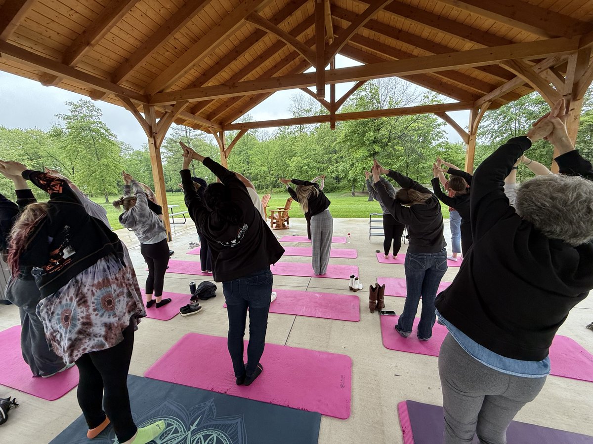 In honor of #MentalHealthAwarenessMonth, Tyndale partnered with Puppies &amp; Yoga Philadelphia and  to bring employee members the perfect relaxing afternoon. Our team got to learn some new yoga poses followed by a puppy play session! 
#mentalhealthawareness #healthyworkplace