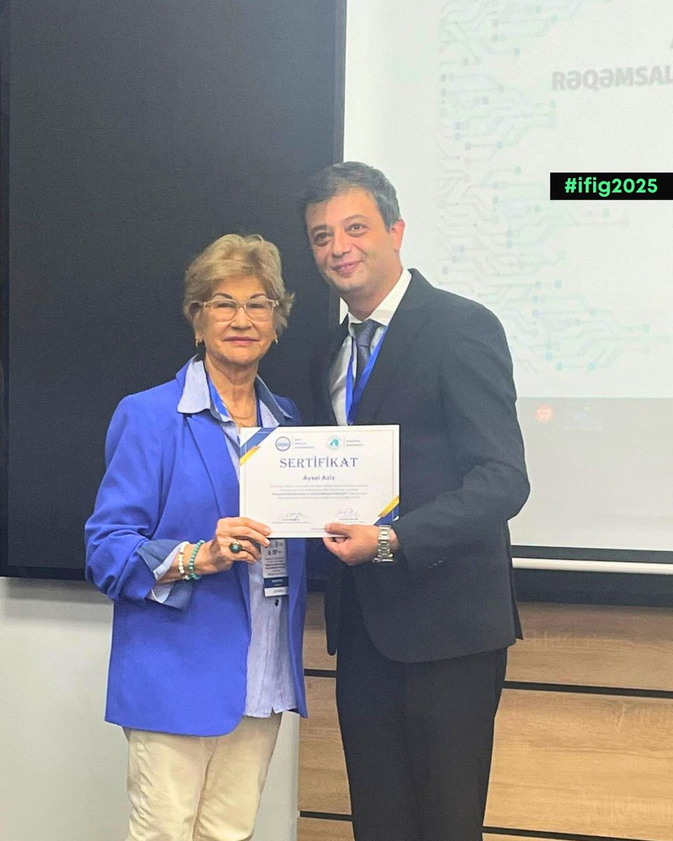 16 Mayıs Cuma günü Bakü’de gerçekleşen Kapanış Oturumu ve sertifika takdimleriyle 12. Uluslararası İletişim Günleri başarıyla tamamlandı. Katkı sunan herkese teşekkür ederiz. Seneye görüşmek üzere! #ifig2025