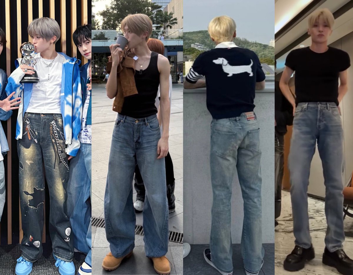 오시온이 몸에 착!!붙는 핏한거 입을때마다
머리,가슴,다리로 이루어져잇는 사람을 처음봐가지고 입 떠억.벌리고 구경하게됨........ 다리가2메다