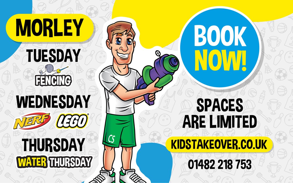 Special Events at our Doncaster Camps! 🎉

Check out what’s happening at each venue and don't forget to book your child's place while spaces last 👉 bit.ly/440mY1I 

#kidstakeover #holidaycamps #childcare
