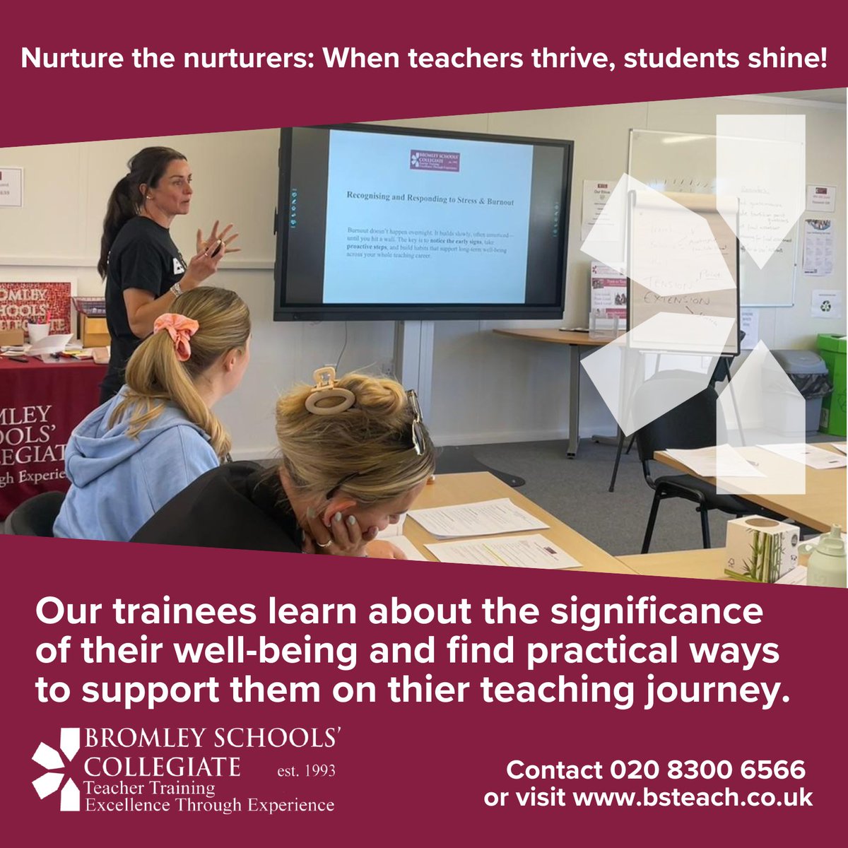 You can’t pour from an empty cup 💛 Our primary trainees are learning the power of wellbeing—for themselves and their future classrooms. <a href="/aquinastrust/">AQUINAS</a> <a href="/ImpactAca1/">Impact Multi Academy Trust</a>  #PrimaryTrainees #EduCare #qts #pgce #initialteachertraining #getintoteaching