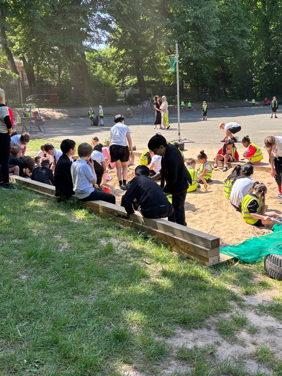 This week the children have loved being outside playing in the sunshine during Opal play!