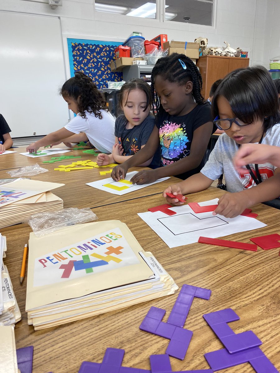 #NHEThinkTank’s annual Pentomino Challenge was this week. Teachers and <a href="/Jenni1002Smith/">Jenni Smith</a> stepped up to take on the students! Who reigned supreme in strategy, speed, and spatial smarts? I’m not telling!! <a href="/nherisd/">Northwood Hills Elementary</a>  <a href="/amyfloyd03/">Amy Floyd 🌵</a> <a href="/kimperclefarias/">𝕂𝕚𝕞 𝔽𝕒𝕣𝕚𝕒𝕤</a> #RISDBeTheOne #goodvibesatNHE