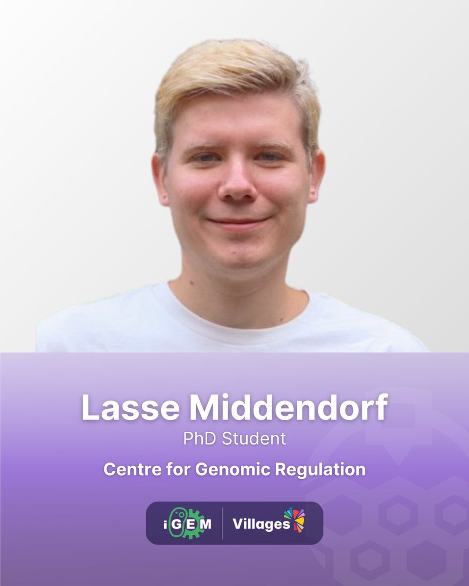 Welcoming <a href="/LasseMiddendorf/">Lasse Middendorf</a> as Mayor of iGEM’s Biomanufacturing Village.

This Village explores how we can grow the medicines, materials and commodities of the future using synthetic biology- powered by shared tools, scalable ideas and practical roadmaps.

villages.igem.org