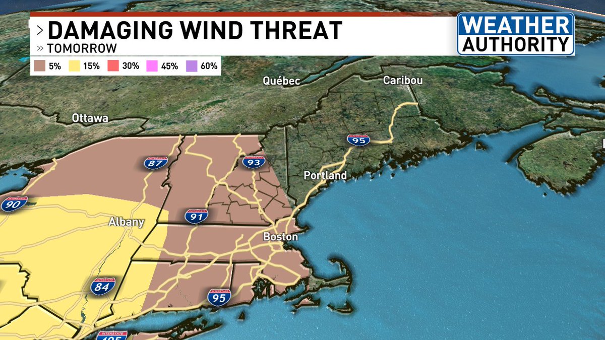 EmilyWGME's tweet image. SATURDAY FORECAST..

Much of New England will face a thunderstorm threat for Saturday as a marginal risk in place. Maine, however, will potentially see a few storms move through Saturday PM if we tap into enough sun.

#WeekendForecast