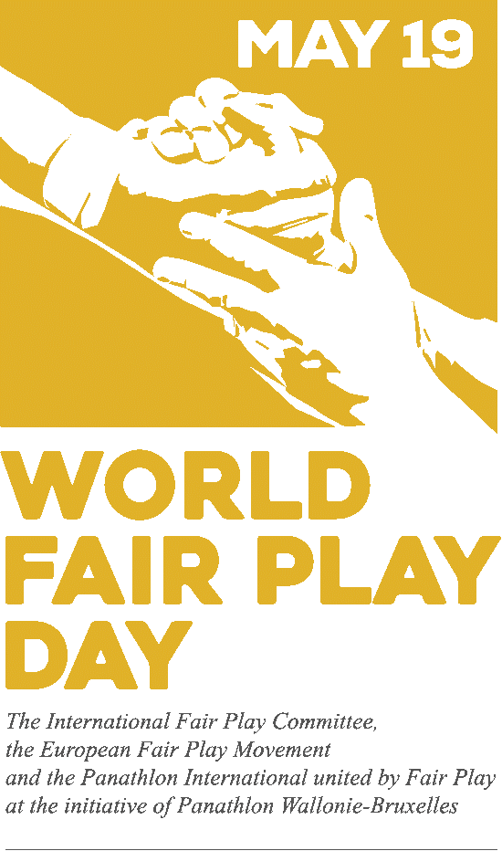 Fair Play: più che come si vince, conta come si gioca”. Unisciti a noi il 19 maggio. #WorldFairPlayDay #JustPlayFair  <a href="/OlympicFairPlay/"><a href="/OlympicFairPlay/">@OlympicFairPlay</a></a> 

Fair Play: More than how you win, it’s how you play. Join us this May 19. #WorldFairPlayDay #JustPlayFair @OlympicFairPlay