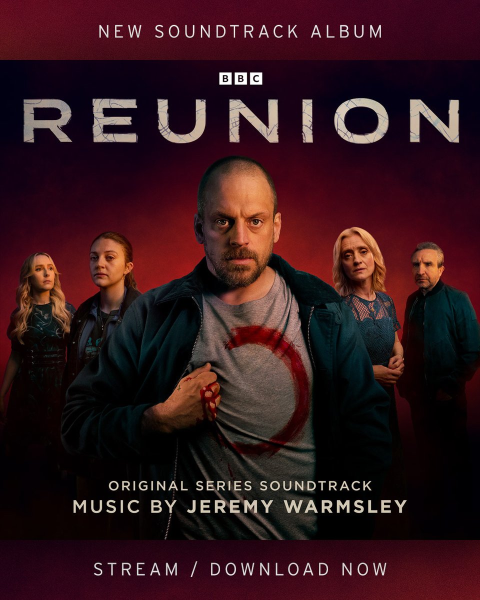 SilvaScreen's tweet photo. REUNION the original soundtrack to the four-part revenge thriller. Music by composer JEREMY WARMSLEY

Featuring violinist Quinta and Arctic Monkeys drummer Matt Helders

Available to stream &amp; download now

#Reunion #ReunionBBC https://t.co/L96eiT51O2