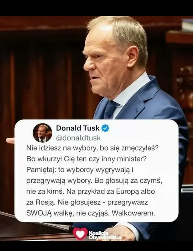 JanKot07's tweet photo. Idź na wybory !!!

Nie oddawaj Polski pisowcom walkowerem... https://t.co/yPkPXSt4zA