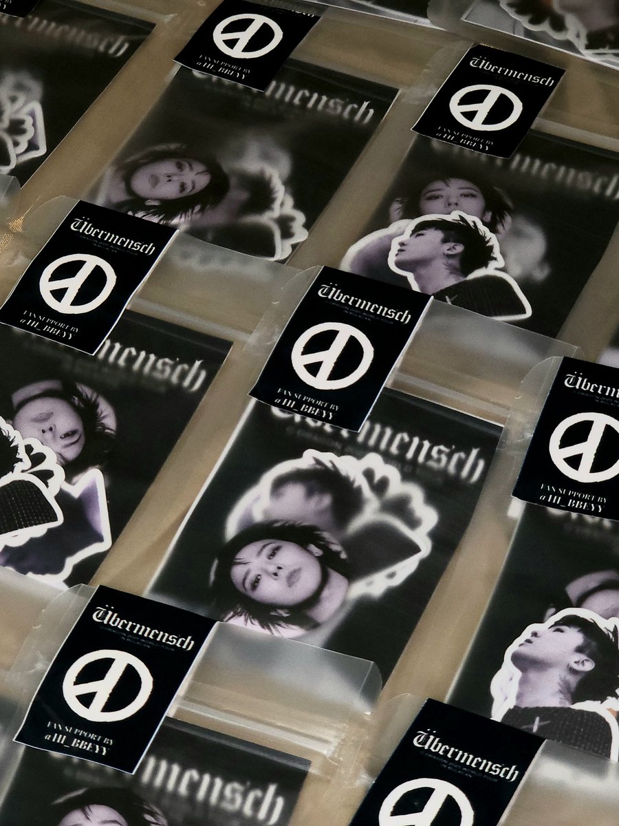 Ready for tomorrow 🖤 

Stickers &amp; Button pin pack for my Co-VIPs/FAM 💛❤️ 

Printing Service by <a href="/bokifiles/">📂 l open rush printing service</a> ♡ 
#GDRAGON_ÜBERMENSCH 
#GDRAGONinBULACAN
#GDRAGON2025WORLDTOUR